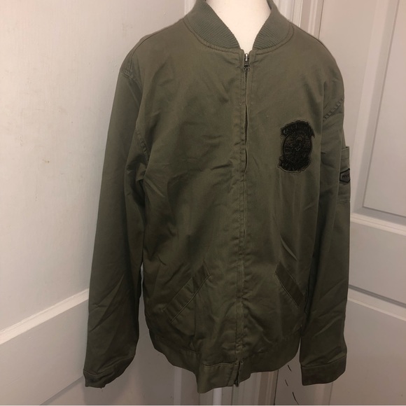 Christian fletcher + RVCA mens jacket size medium - Picture 1 of 8